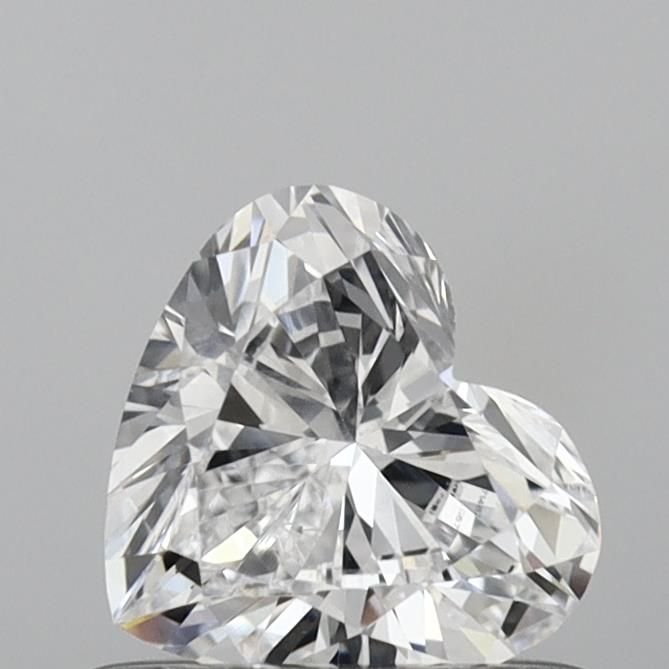 0.52ct D VVS2 Rare Carat Ideal Cut Heart Lab Grown Diamond