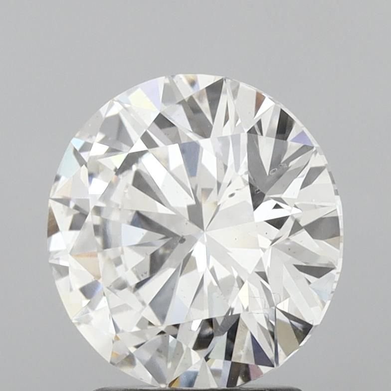 2.52ct F SI1 Rare Carat Ideal Cut Round Lab Grown Diamond