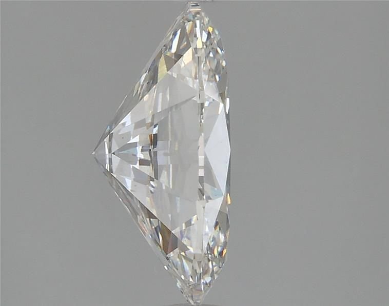 3.37ct F SI1 Rare Carat Ideal Cut Oval Lab Grown Diamond