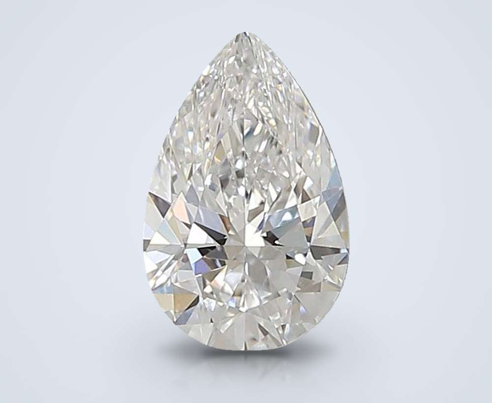 1.22 Carat Pear Lab Diamond