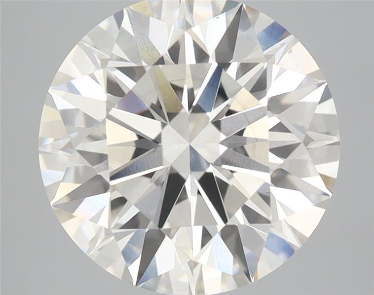 5.03ct H VS2 Rare Carat Ideal Cut Round Lab Grown Diamond