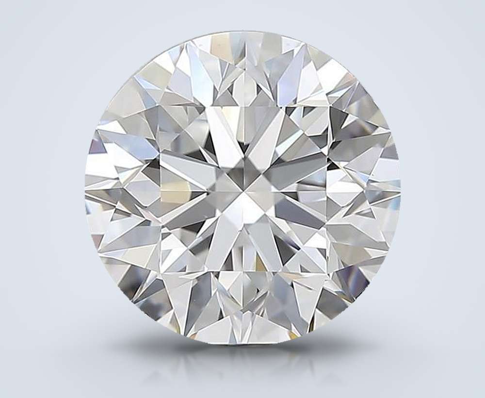 3.50 Carat Round Natural Diamond