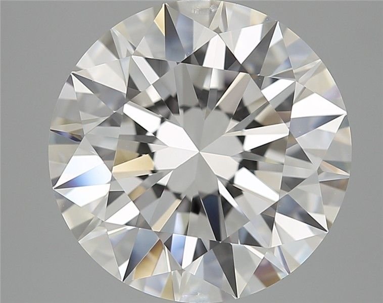 8.96ct H VVS2 Rare Carat Ideal Cut Round Diamond