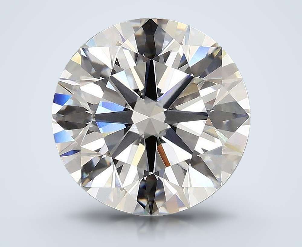 3.88 Carat Round Lab Diamond