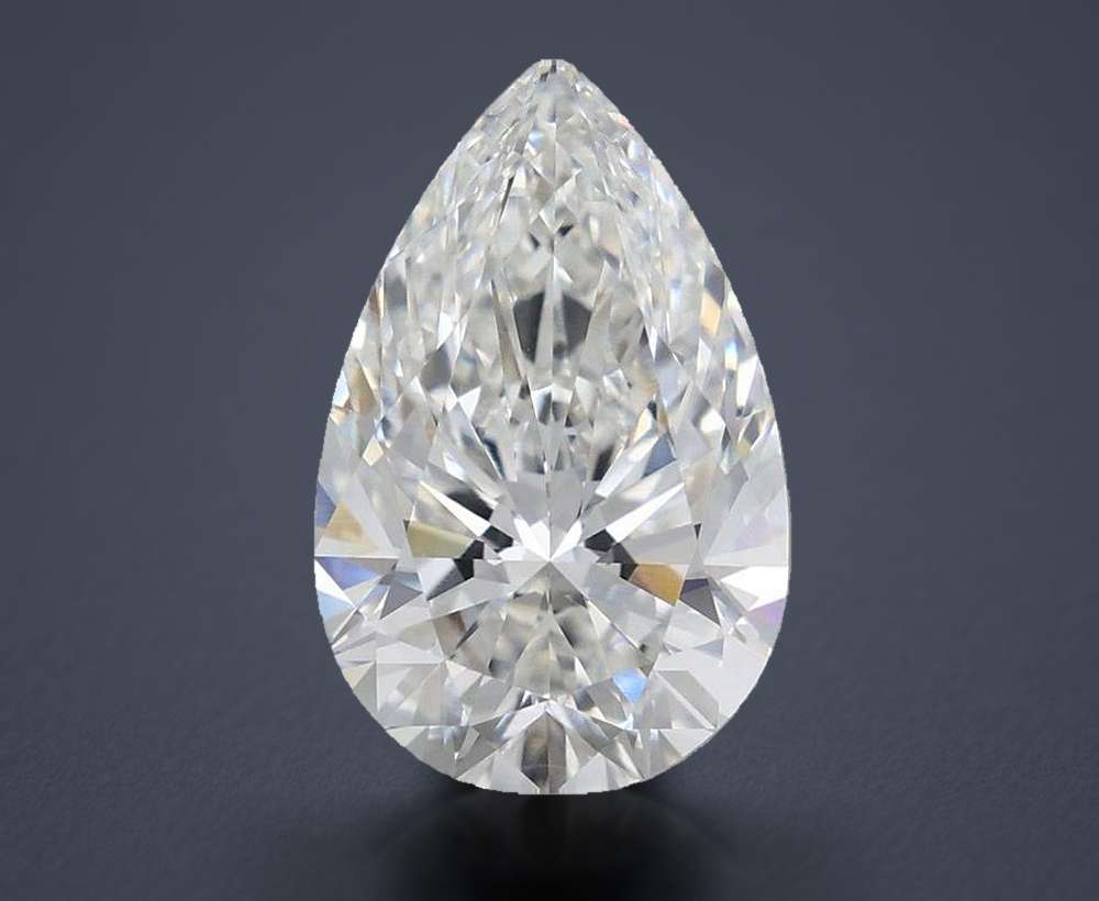 4.55 Carat Pear Lab Diamond