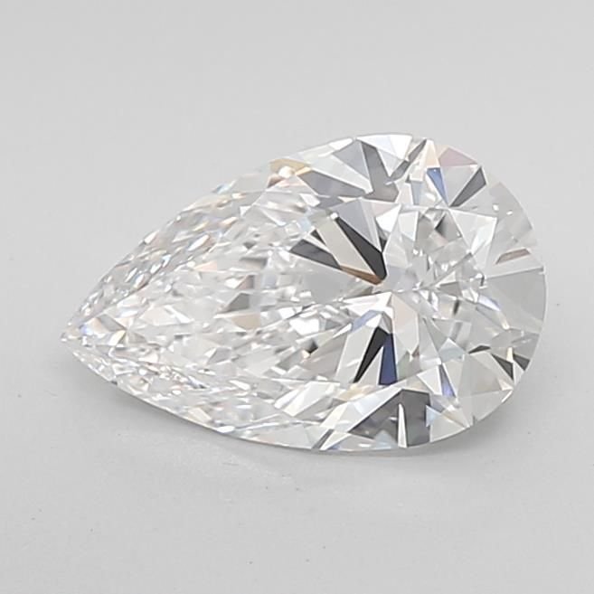 1.55ct D VS1 Rare Carat Ideal Cut Pear Lab Grown Diamond