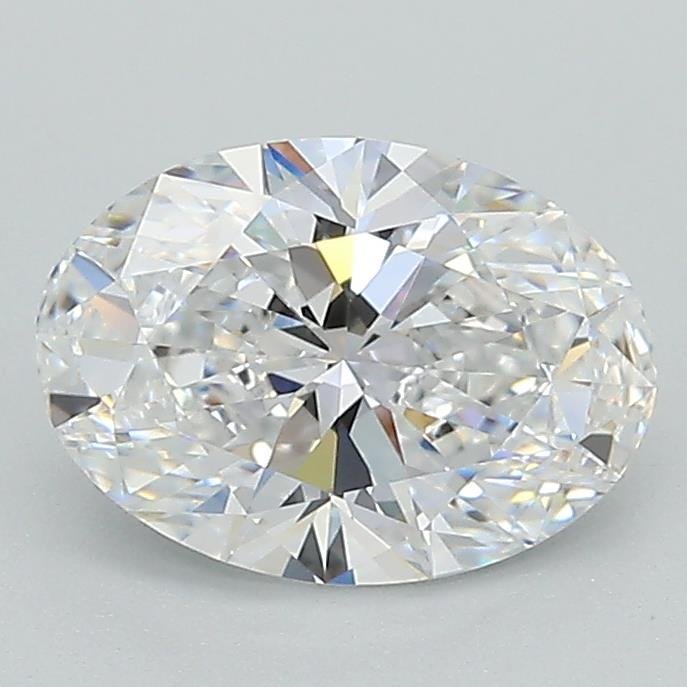 1.35ct D VVS2 Rare Carat Ideal Cut Oval Lab Grown Diamond