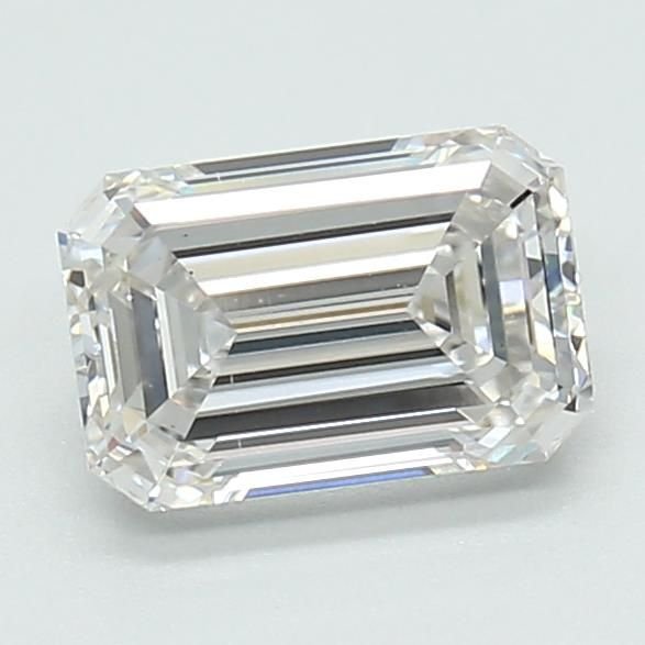 1.09ct G VS2 Rare Carat Ideal Cut Emerald Lab Grown Diamond