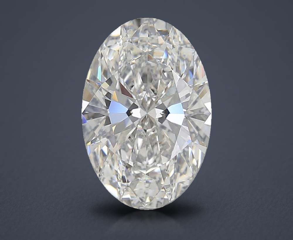 2.67 Carat Oval Lab Diamond
