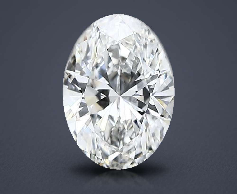 1.33 Carat Oval Lab Diamond