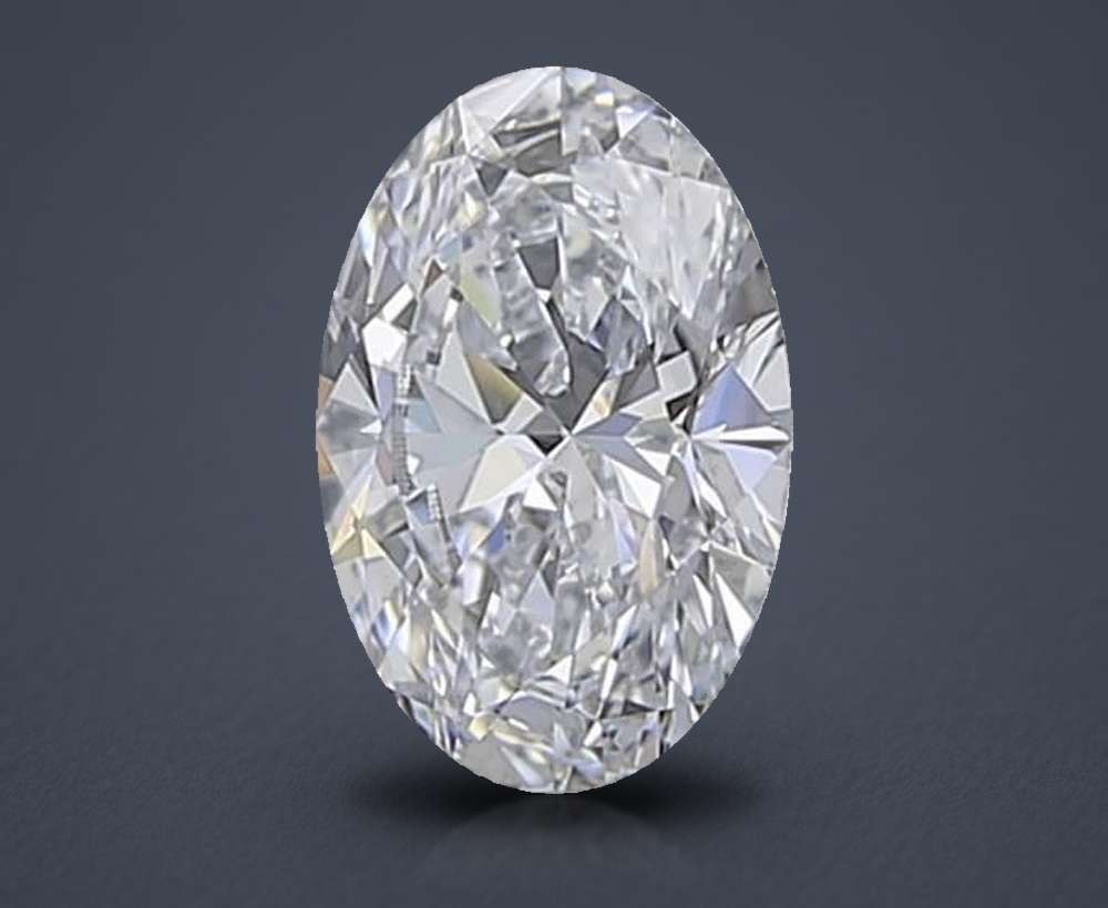 0.83 Carat Oval Lab Diamond