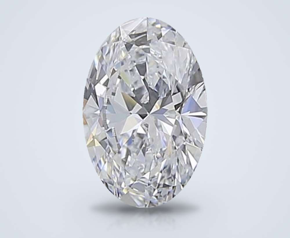 0.83 Carat Oval Lab Diamond