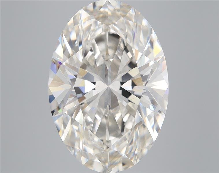 7.40ct H VS1 Rare Carat Ideal Cut Oval Lab Grown Diamond