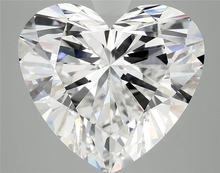 7.12ct E VS1 Rare Carat Ideal Cut Heart Lab Grown Diamond