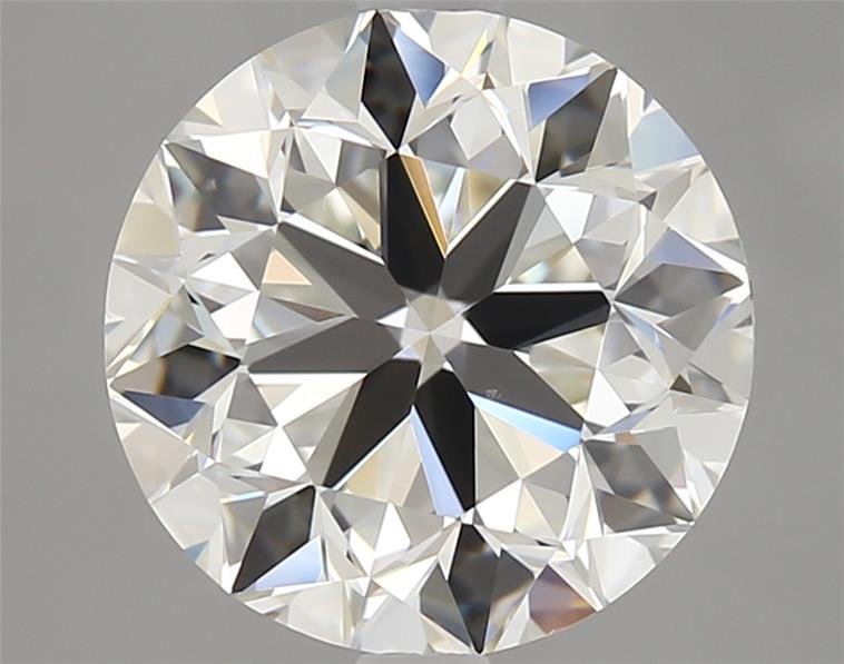 3.04ct J VS2 Very Good Cut Round Diamond