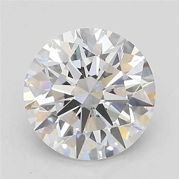 2.19ct D VS2 Rare Carat Ideal Cut Round Lab Grown Diamond