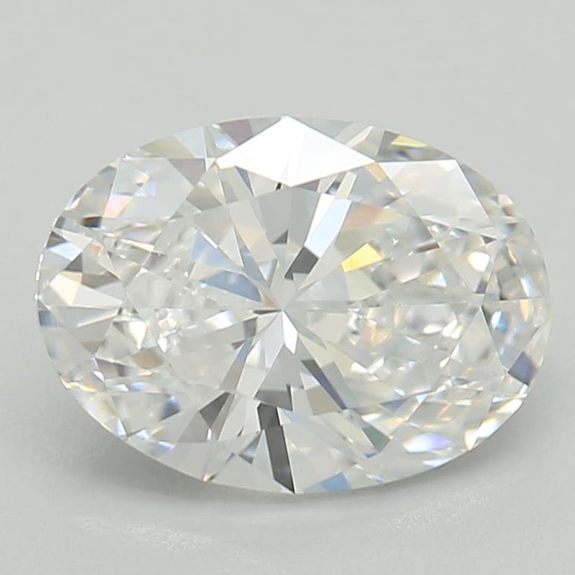 1.04ct D VVS2 Rare Carat Ideal Cut Oval Lab Grown Diamond