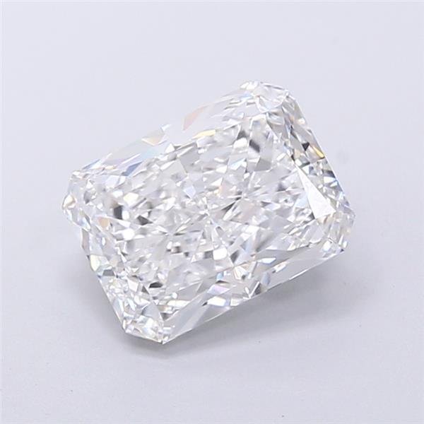 2.71ct D VVS2 Rare Carat Ideal Cut Radiant Lab Grown Diamond