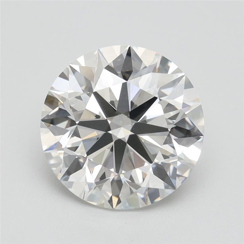 3.19ct G VVS2 Excellent Cut Round Lab Grown Diamond