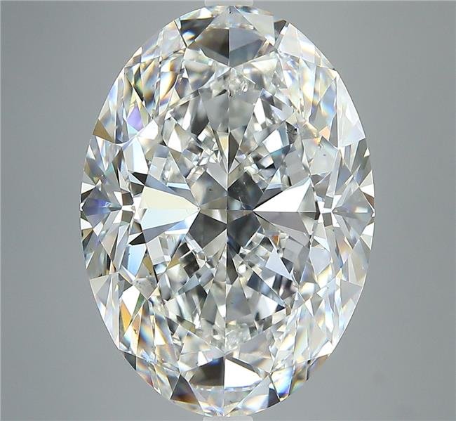 10.02ct G SI1 Rare Carat Ideal Cut Oval Diamond