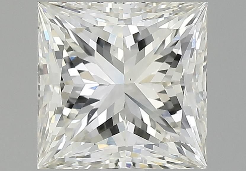 3.08ct J VS1 Rare Carat Ideal Cut Princess Diamond