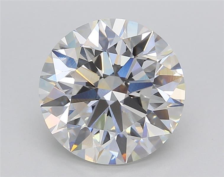 3.00ct F VVS2 Excellent Cut Round Lab Grown Diamond