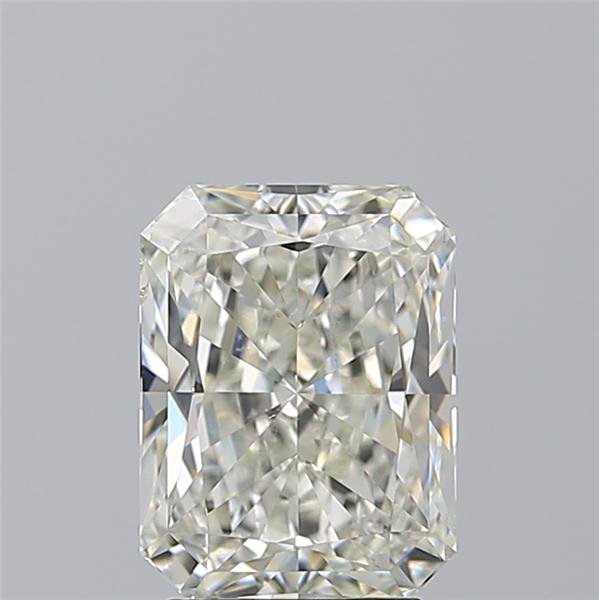 3.01ct J SI2 Rare Carat Ideal Cut Radiant Diamond
