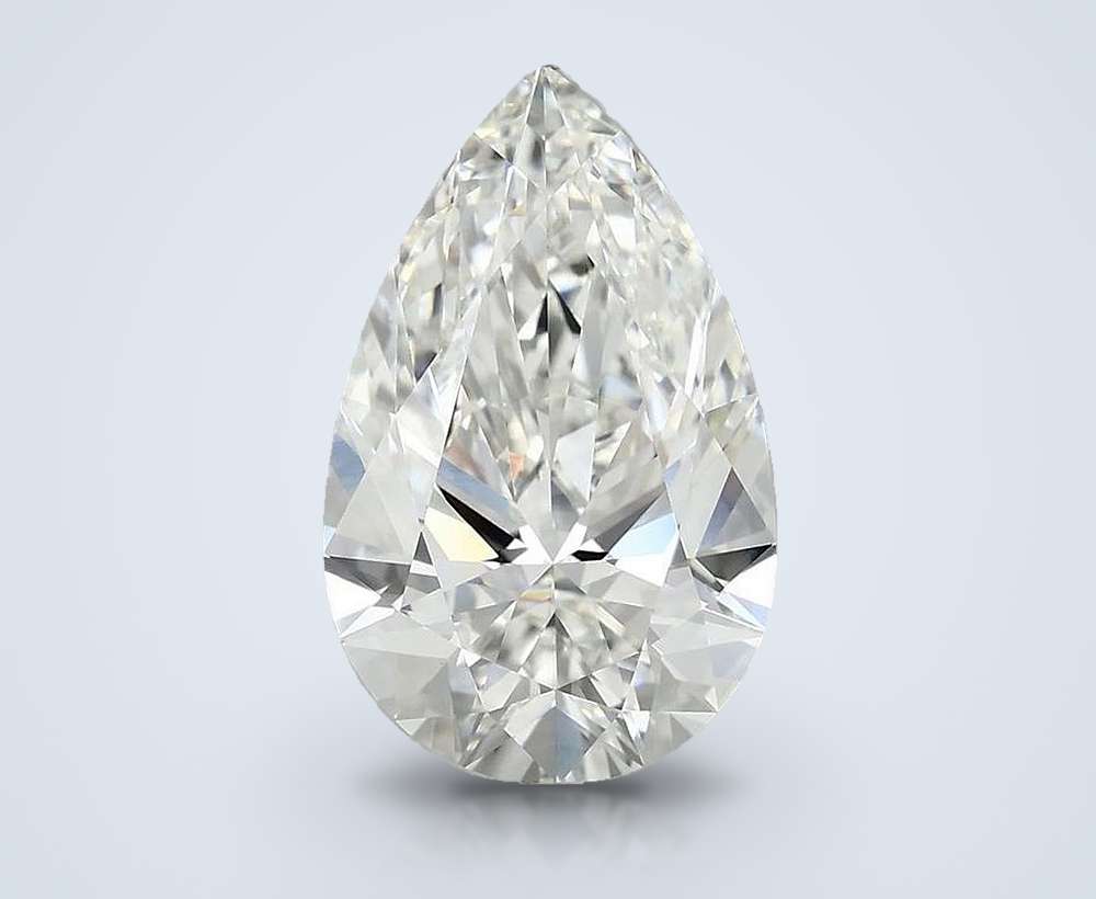 3.43 Carat Pear Lab Diamond