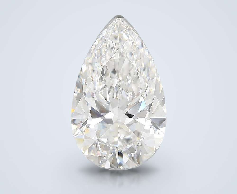 7.01 Carat Pear Lab Diamond