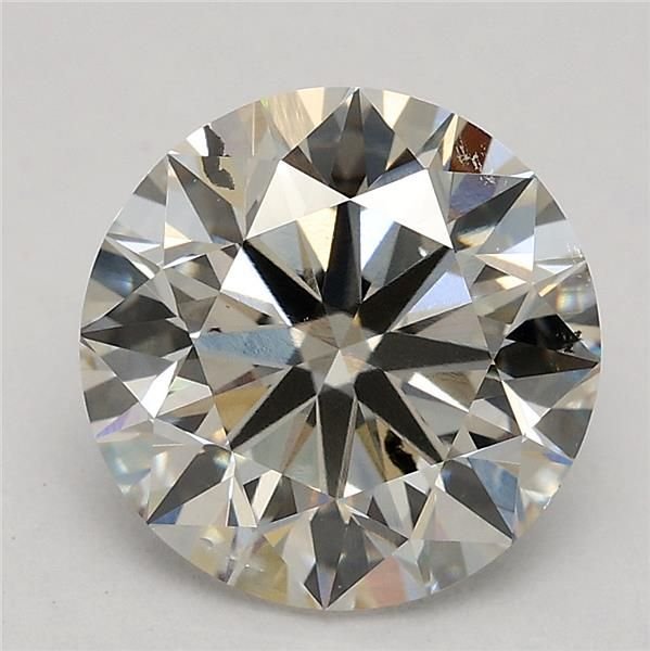 2.30ct J SI2 Excellent Cut Round Lab Grown Diamond