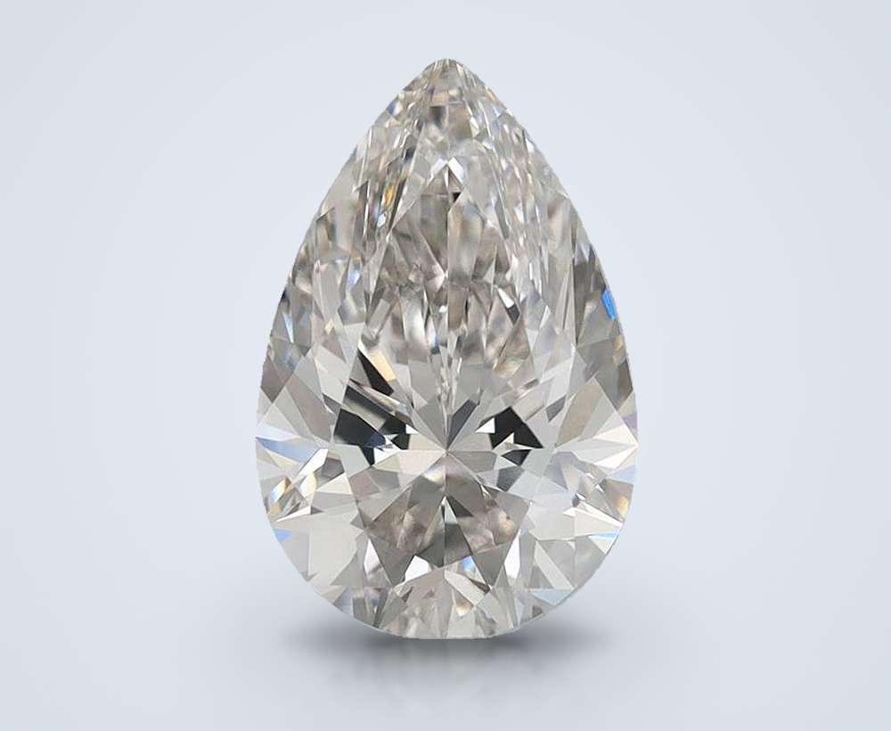 3.07 Carat Pear Lab Diamond