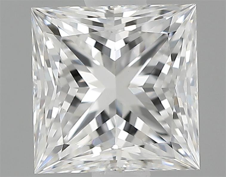 0.89ct E VS1 Rare Carat Ideal Cut Princess Lab Grown Diamond