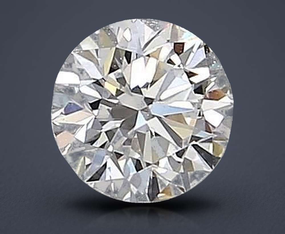 0.42 Carat Round Natural Diamond