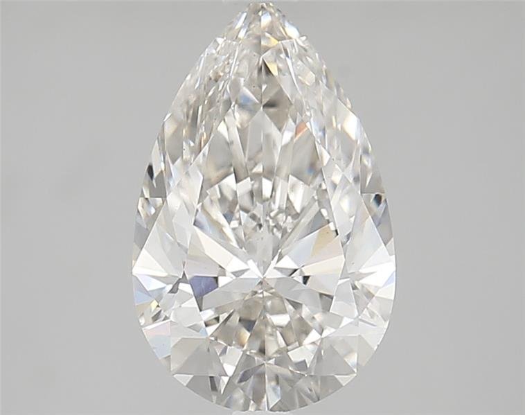 2.65ct H VS1 Rare Carat Ideal Cut Pear Lab Grown Diamond