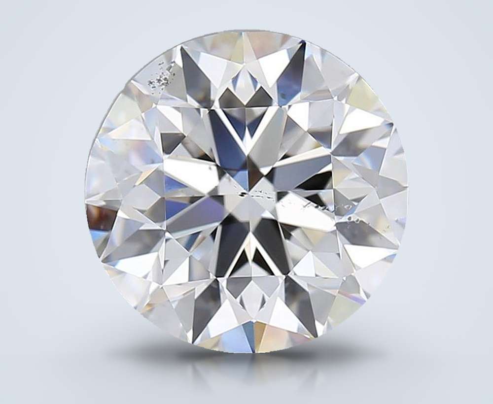 3.00 Carat Round Natural Diamond
