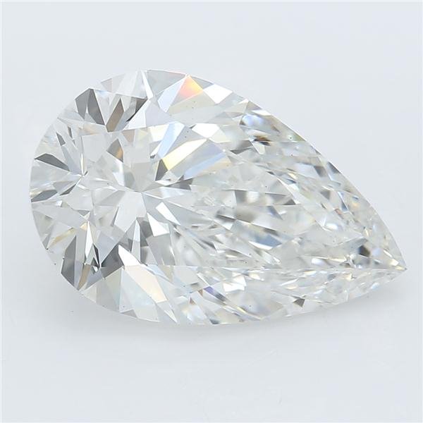 2.22ct F VS1 Rare Carat Ideal Cut Pear Lab Grown Diamond