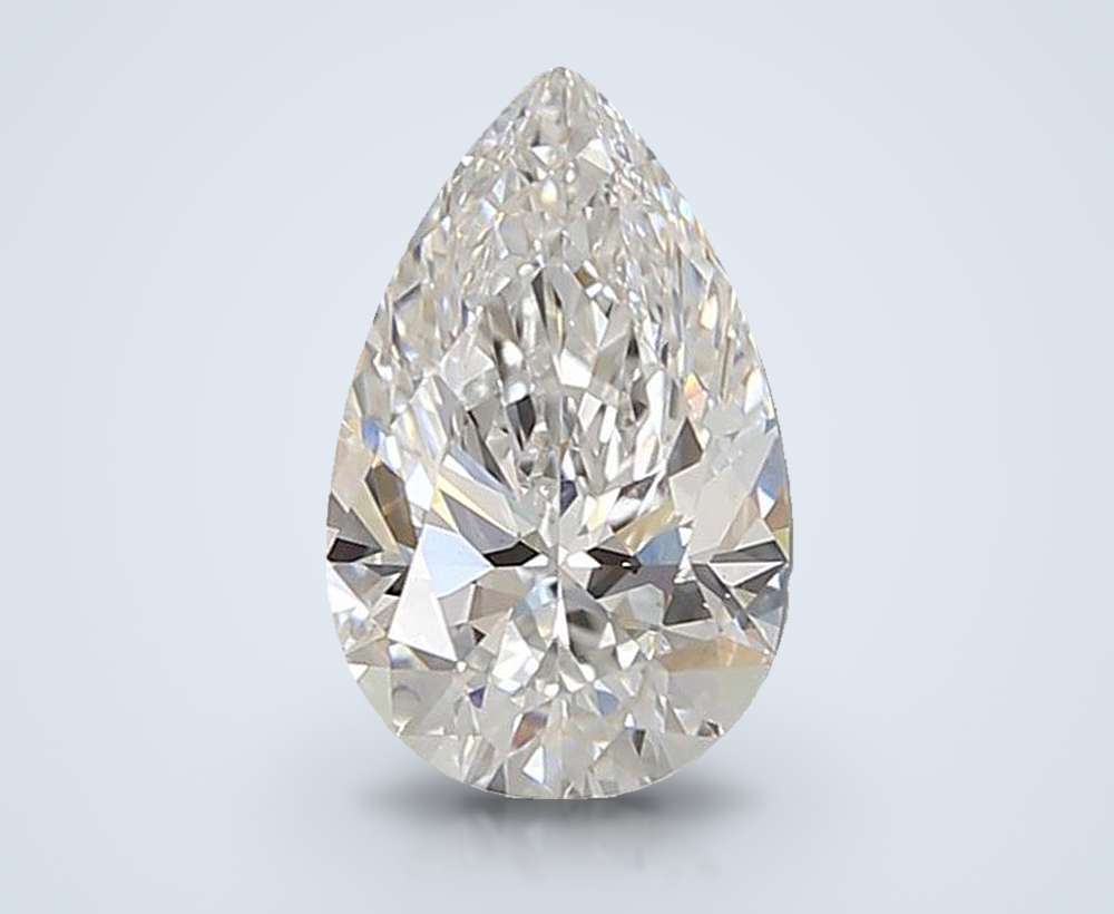 1.56 Carat Pear Lab Diamond