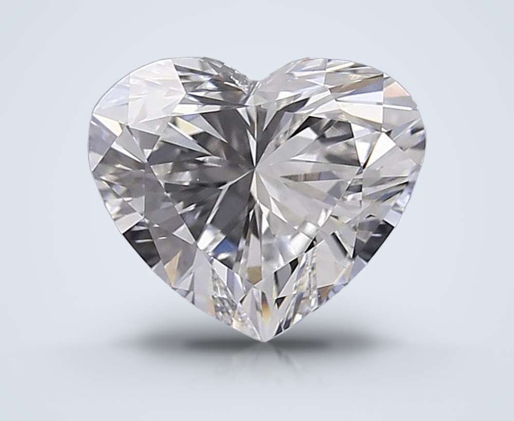0.97 Carat Heart Lab Diamond