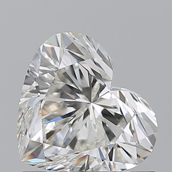 0.93ct J VS1 Rare Carat Ideal Cut Heart Diamond