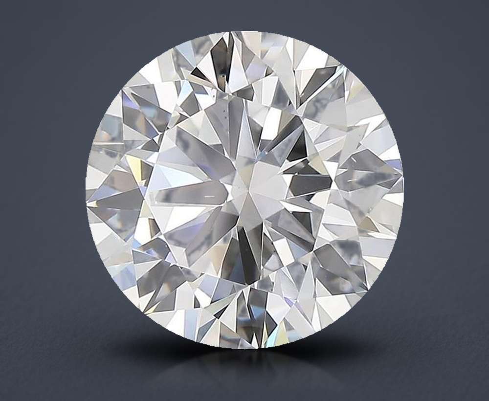 3.53 Carat Round Lab Diamond