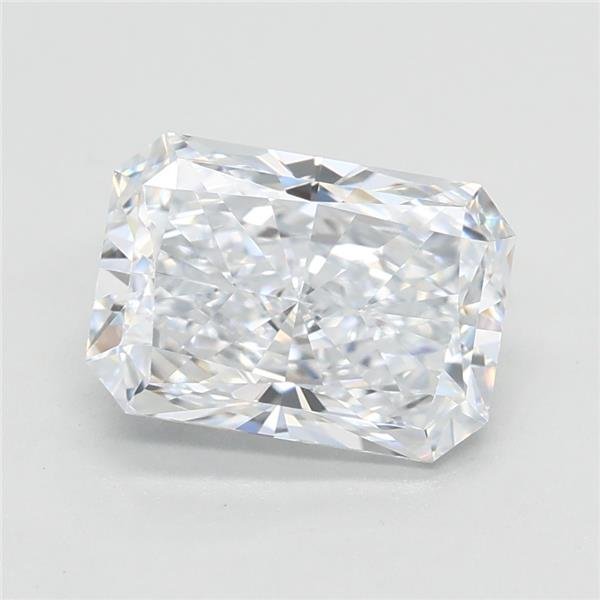 1.54ct E VVS2 Rare Carat Ideal Cut Radiant Lab Grown Diamond