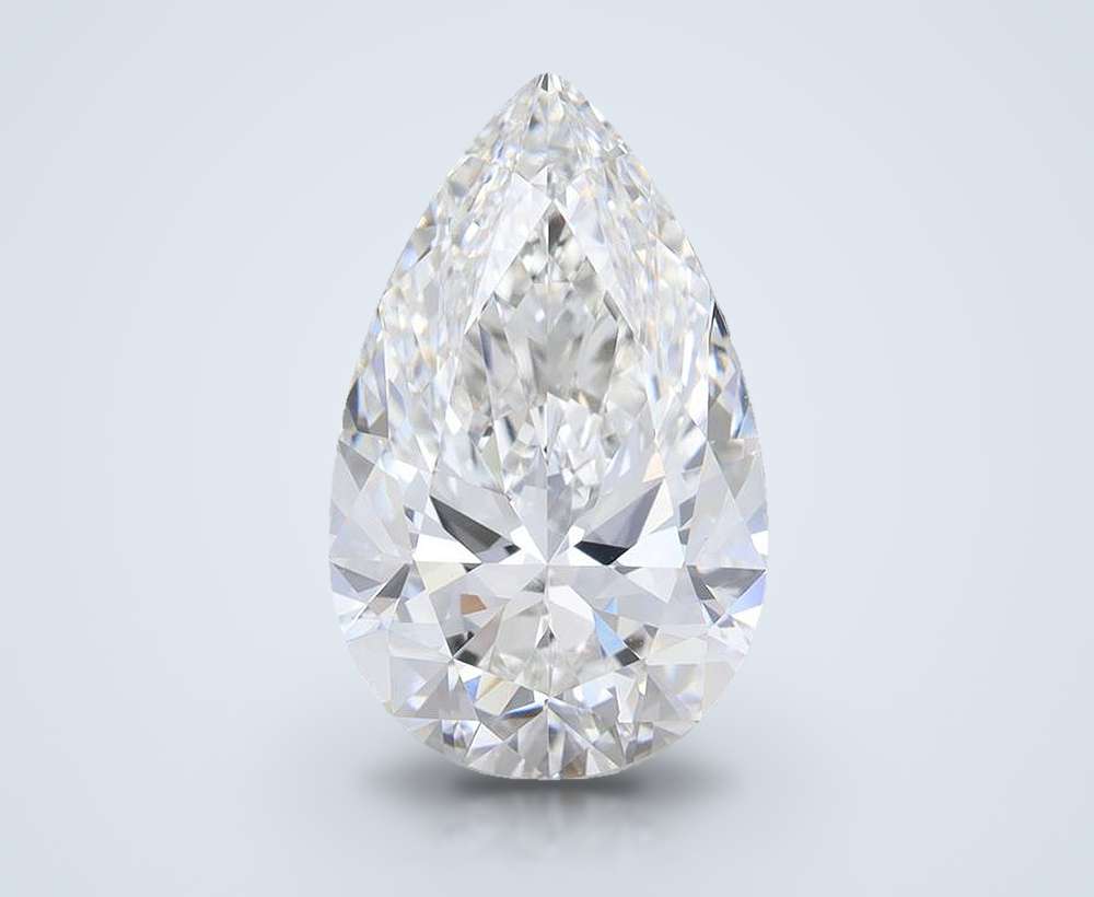 5.72 Carat Pear Lab Diamond