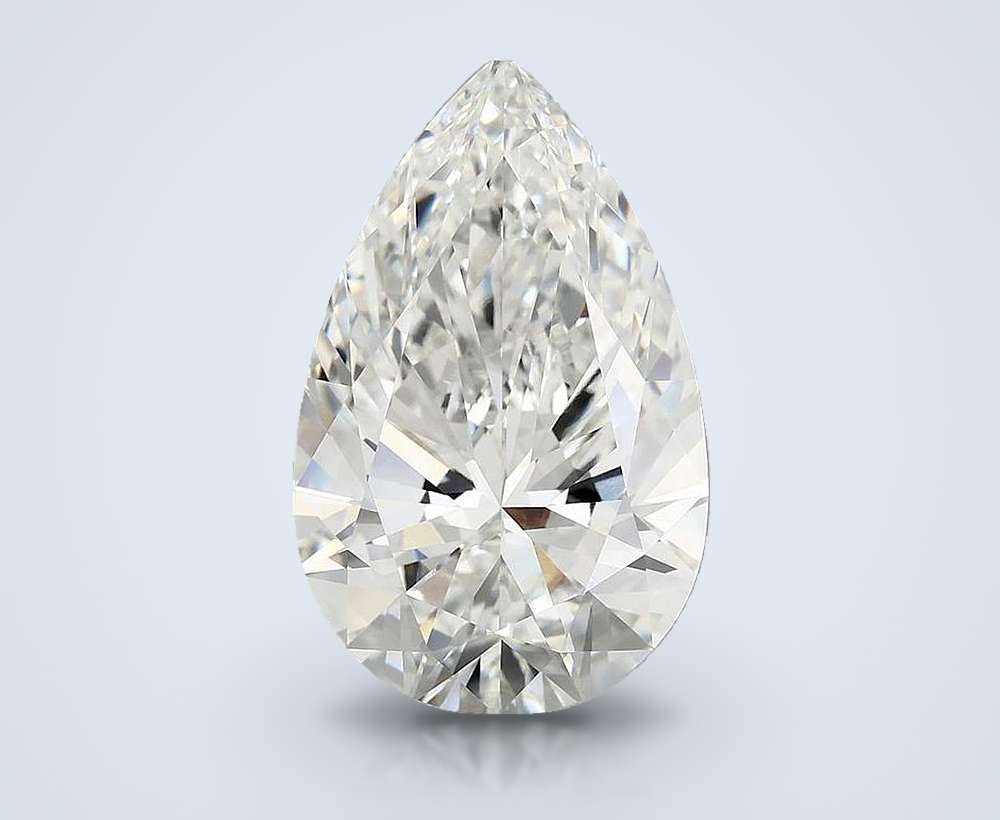 6.91 Carat Pear Lab Diamond