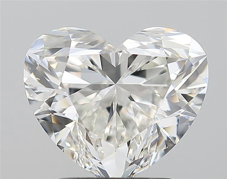 2.20ct H VS2 Excellent Cut Heart Diamond