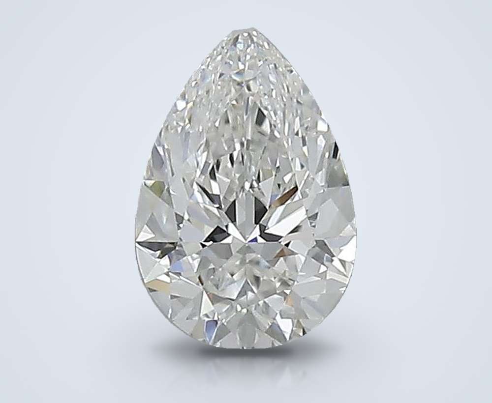 0.40 Carat Pear Natural Diamond
