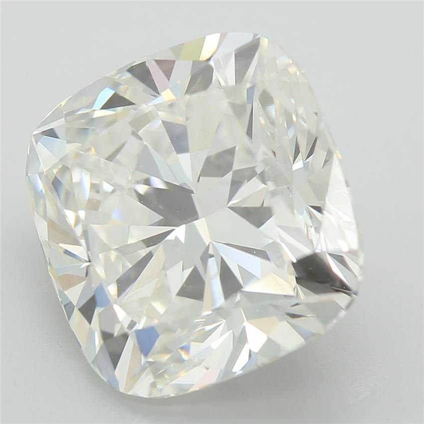 6.41ct G VVS2 Rare Carat Ideal Cut Cushion Lab Grown Diamond
