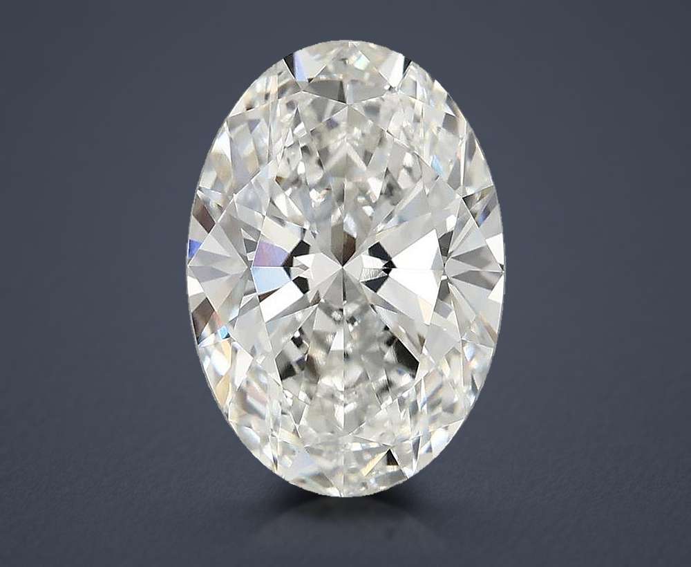 3.82 Carat Oval Lab Diamond