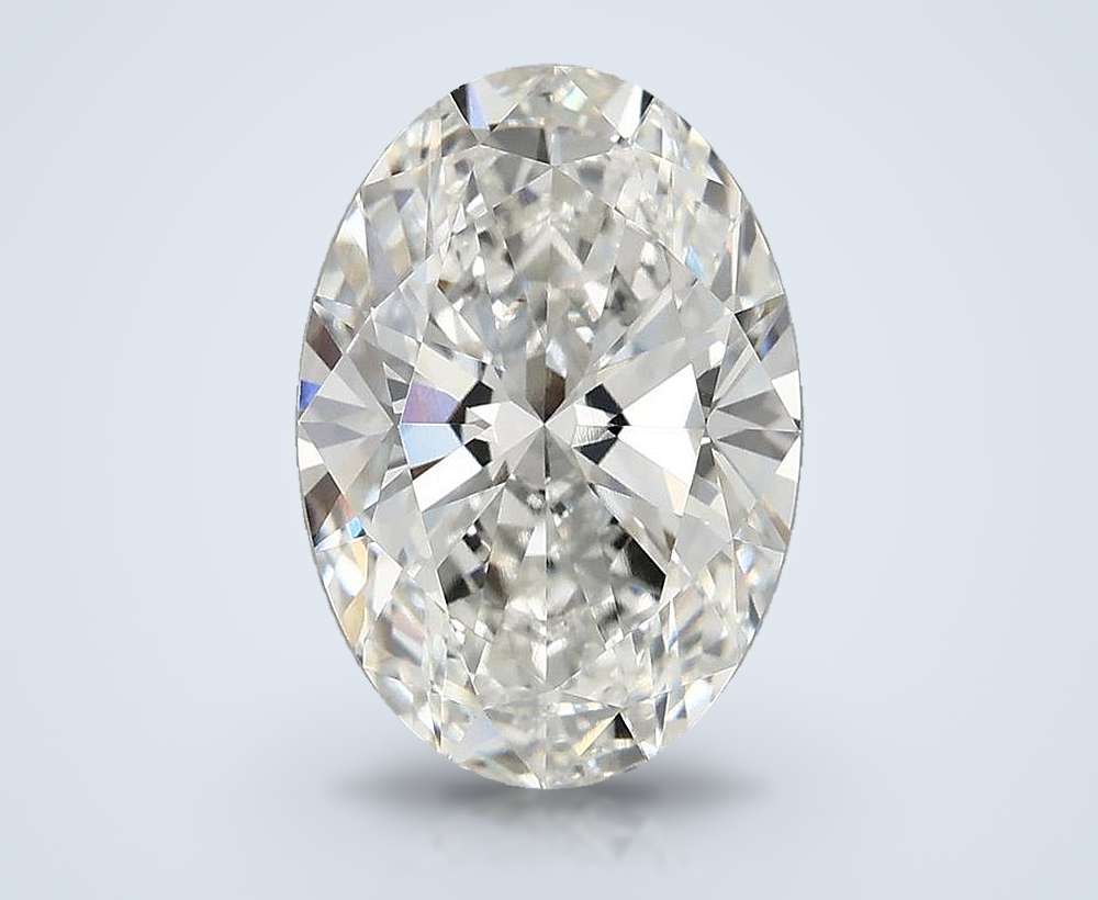 3.82 Carat Oval Lab Diamond