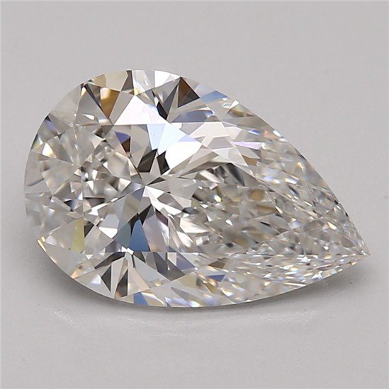 2.86 Carat Pear Lab Diamond