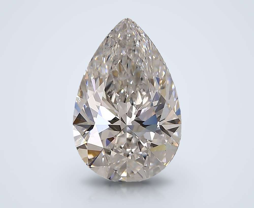 2.86 Carat Pear Lab Diamond